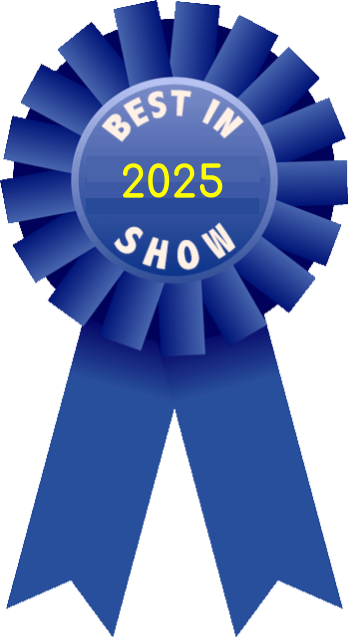 Cut the Sky is a winner of the 2025 Spring Thing Best In Show ribbon.