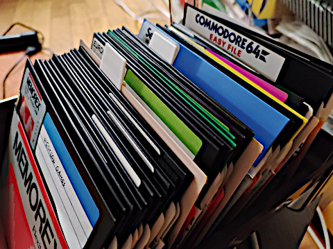 My Commodore 64 floppy disks